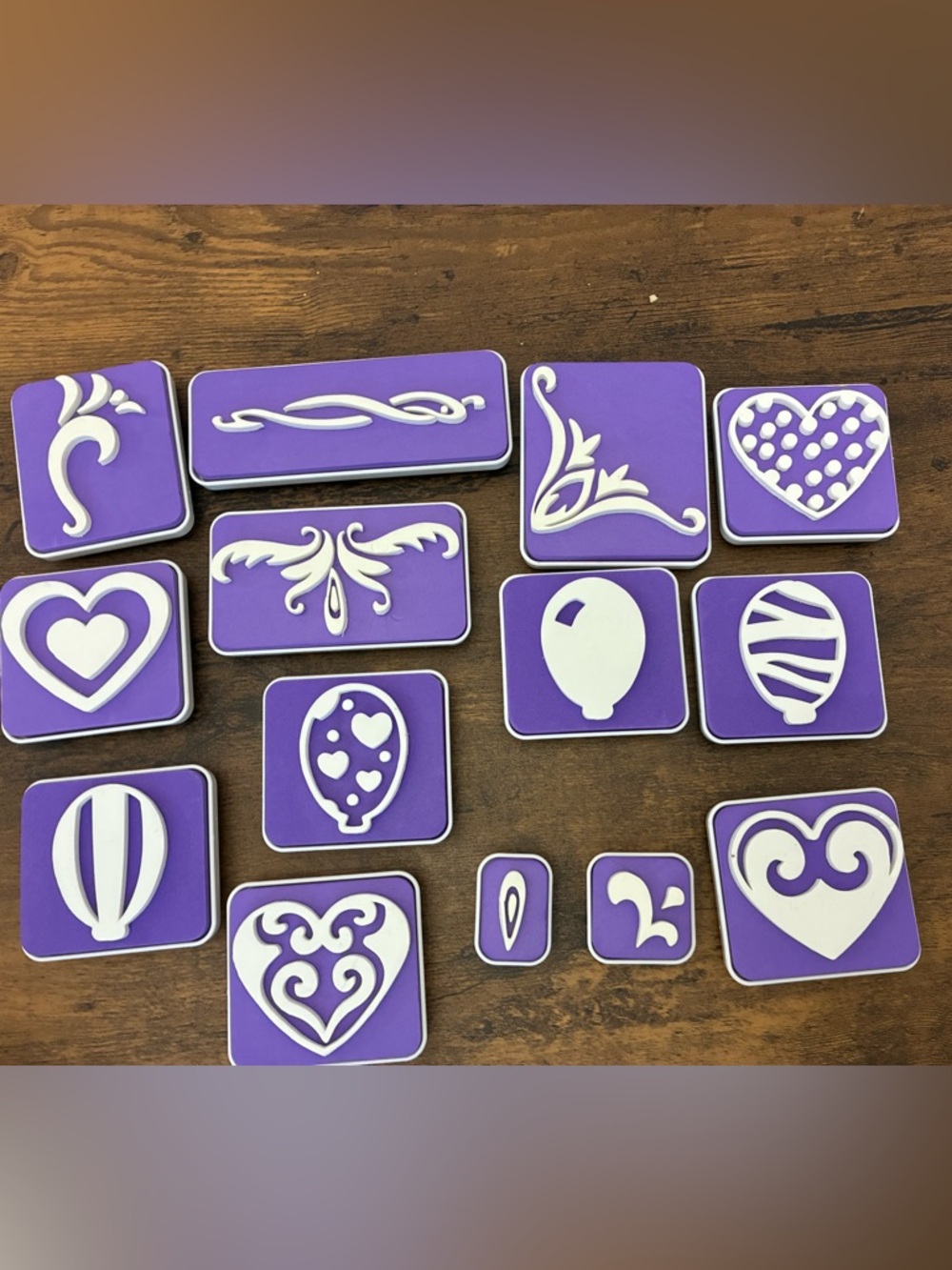 Wilton Cake Stamp Set